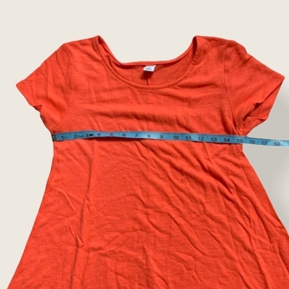 Old Navy Lightweight Tangerine A-Line Swing Dress sz S - Picture 5 of 9